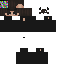 Minecraft skin texture, 64x64 pixels