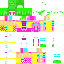 Minecraft skin texture, 64x64 pixels