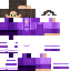 Minecraft skin texture, 64x64 pixels