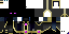 Minecraft skin texture, 64x32 legacy pixels