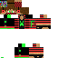 Minecraft skin texture, 64x64 pixels