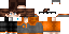 Minecraft skin texture, 64x32 legacy pixels