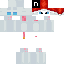 Minecraft skin texture, 64x64 pixels