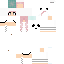Minecraft skin texture, 64x64 pixels