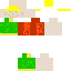 Minecraft skin texture, 64x64 pixels