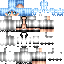 Minecraft skin texture, 64x64 pixels