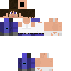 Minecraft skin texture, 64x64 pixels