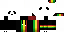 Minecraft skin texture, 64x32 legacy pixels