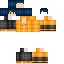 Minecraft skin texture, 64x64 pixels