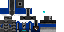 Minecraft skin texture, 64x32 legacy pixels