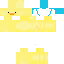 Minecraft skin texture, 64x64 pixels