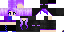 Minecraft skin texture, 64x32 legacy pixels