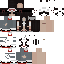 Minecraft skin texture, 64x64 pixels
