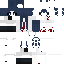 Minecraft skin texture, 64x64 pixels