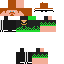 Minecraft skin texture, 64x64 pixels