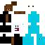 Minecraft skin texture, 64x64 pixels