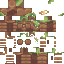 Minecraft skin texture, 64x64 pixels