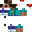 Minecraft skin texture, 64x64 pixels