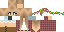Minecraft skin texture, 64x32 legacy pixels