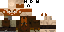 Minecraft skin texture, 64x32 legacy pixels