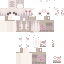 Minecraft skin texture, 64x64 pixels