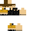 Minecraft skin texture, 64x64 pixels