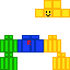 Minecraft skin texture, 64x64 pixels