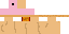 Minecraft skin texture, 64x32 legacy pixels