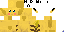 Minecraft skin texture, 64x32 legacy pixels