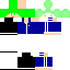 Minecraft skin texture, 64x64 pixels