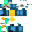 Minecraft skin texture, 64x64 pixels