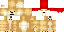 Minecraft skin texture, 64x32 legacy pixels