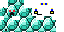 Minecraft skin texture, 64x32 legacy pixels