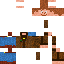Minecraft skin texture, 64x64 pixels