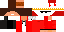 Minecraft skin texture, 64x32 legacy pixels