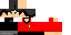 Minecraft skin texture, 64x32 legacy pixels