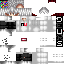 Minecraft skin texture, 64x64 pixels