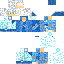 Minecraft skin texture, 64x64 pixels