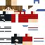 Minecraft skin texture, 64x64 pixels
