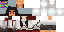 Minecraft skin texture, 64x32 legacy pixels