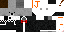 Minecraft skin texture, 64x32 legacy pixels
