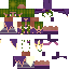Minecraft skin texture, 64x64 pixels