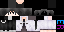 Minecraft skin texture, 64x32 legacy pixels