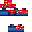 Minecraft skin texture, 64x64 pixels