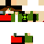 Minecraft skin texture, 64x64 pixels