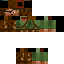 Minecraft skin texture, 64x64 pixels