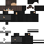 Minecraft skin texture, 64x64 pixels