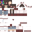 Minecraft skin texture, 64x64 pixels