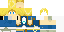 Minecraft skin texture, 64x32 legacy pixels