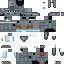 Minecraft skin texture, 64x64 pixels